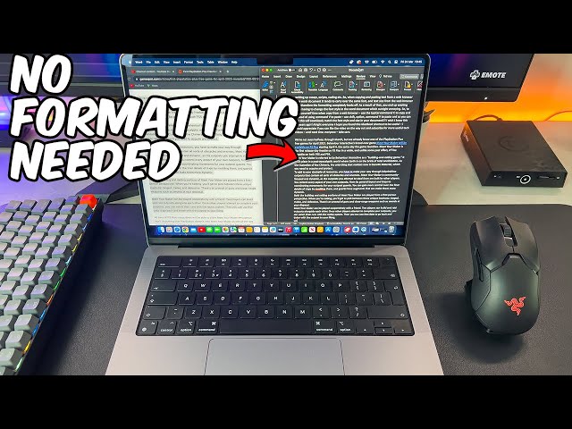 How to Copy & Paste Without Formatting (MacBook Shortcuts 2023)
