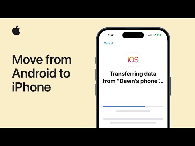 How to move from Android to iPhone | Apple Support
