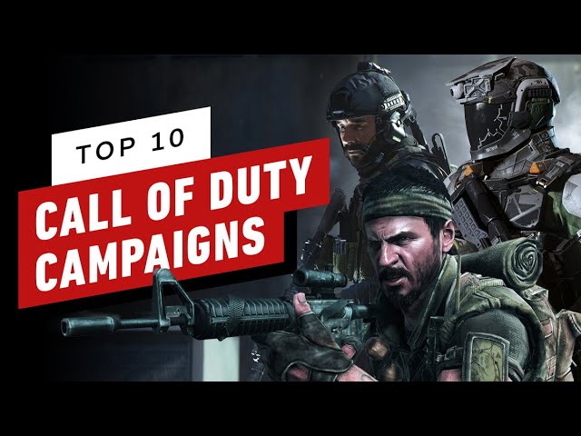 Top Ten Call of Duty Campaigns
