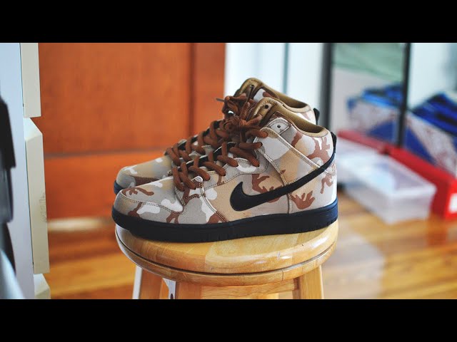 The Cheapest Dunk You Can Get Right Now! | Nike SB Dunk High Pro "Desert Camo" Review (2019 Release)