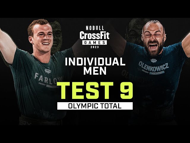 Olympic Total — Men’s Individual Test 9 — 2023 NOBULL CrossFit Games