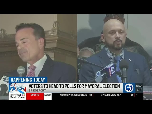 VIDEO: Bridgeport voters head to the polls again to vote for mayor