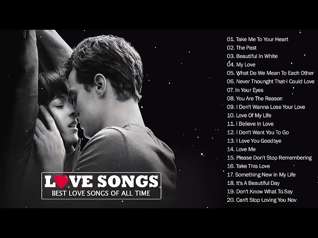 Best Love Songs of all time [Westlife ,Shayne Ward ,Backstreet Boys] Top Romantic Songs 2022