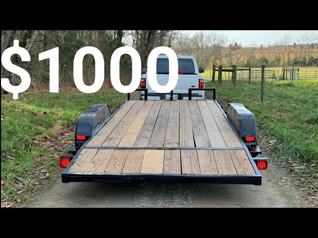 How to find trailers CHEAP!! And what to look for..