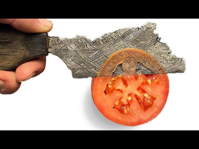 World's Sharpest Meteorite Knife