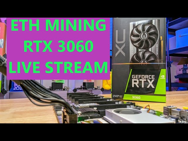 Unlock full hash rate? RTX 3060 ETH Mining Q & A Live Stream