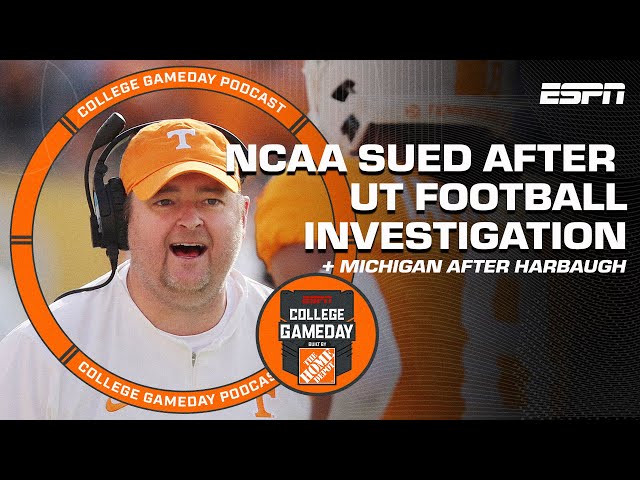 NCAA being SUED 👀 Michigan after Harbaugh + NFL Draft Talk | College GameDay Podcast