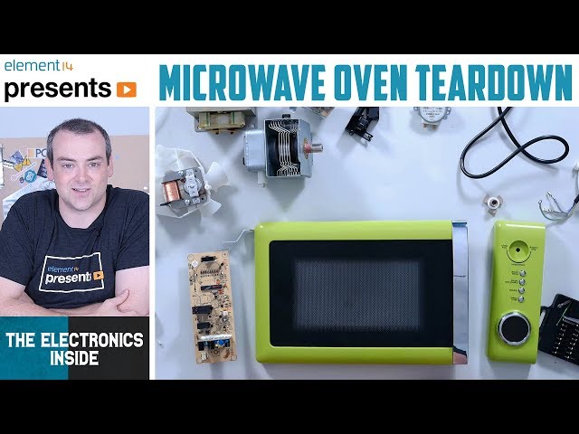 Microwave #Teardown - The Electronics Inside