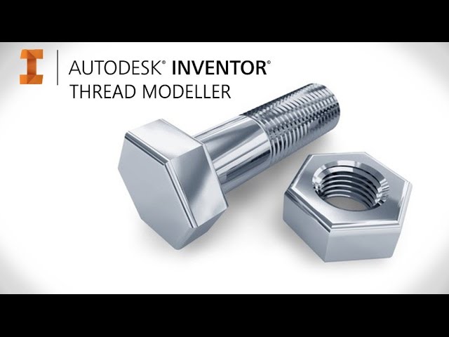 Create real grooved threads on bolts, screws, holes & nuts | Autodesk Inventor