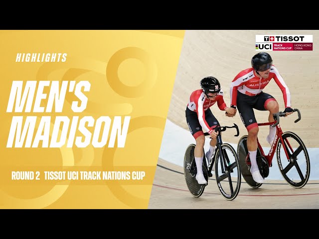 Men's Madison Highlights - Hong Kong, China | 2024 Tissot UCI Track Nations Cup