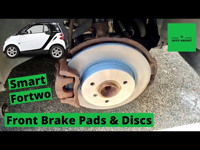Smart Fortwo 451 2008 - Replacing Front Brake Pads and Discs/Rotors