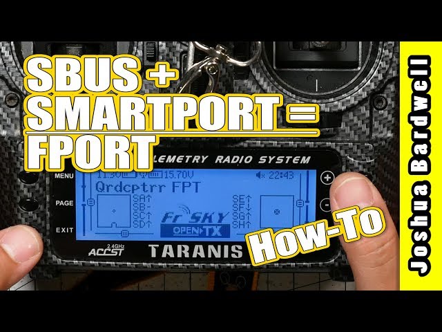 FRSKY FPORT HOW TO | SBUS and SmartPort on One Wire