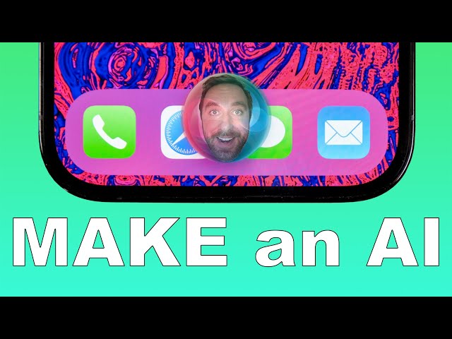 Make Your OWN AI voice in iOS 17!