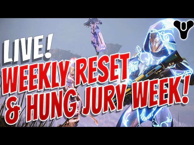 🔴LIVE! WEEKLY RESET! Solstice Grind (Are we there yet?), HUNG JURY Returns, Vendors & More!