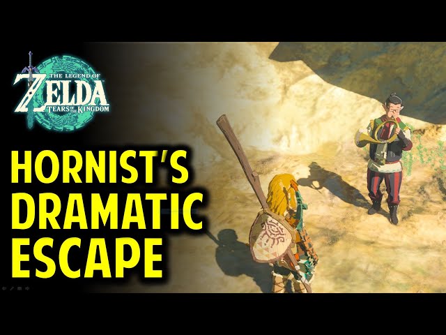 The Hornist's Dramatic Escape | Side Adventure | The Legend of Zelda: Tears of the Kingdom