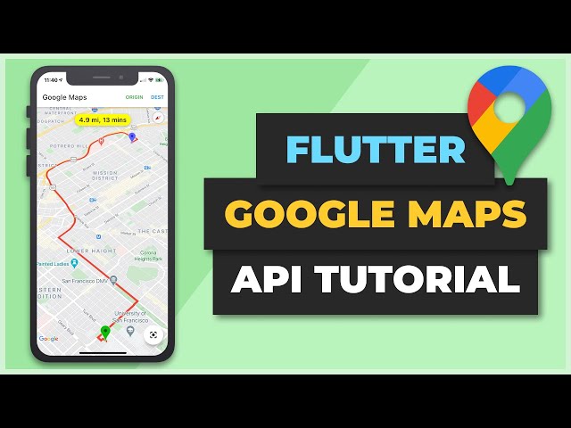 Flutter Google Maps API Tutorial | Markers, Polylines, & Directions API