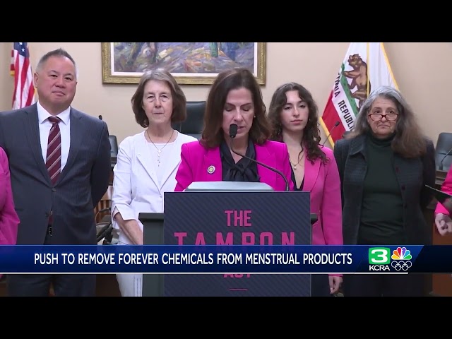Tampon Act  Bill would ban forever chemicals in menstrual products