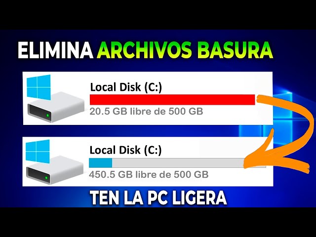 Eliminar archivos temporales windows 10 | VUELVE SUPER LIGERA A TU PC | 2023-2024-2025