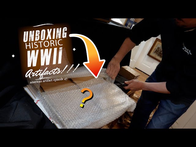 Unboxing Historic WWII Artifacts!!! | American Artifact Episode 47