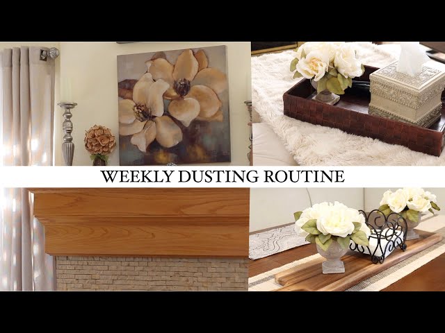DUSTING ROUTINE | CLEAN WITH ME | DAY ONE