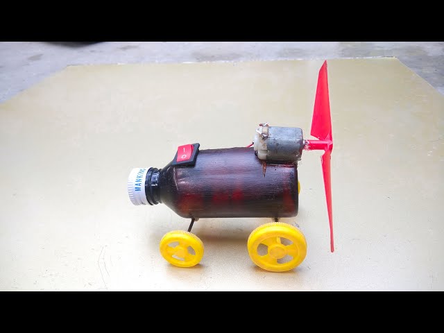 How To Make Car With Plastic Bottle Easy