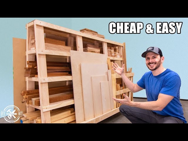 This Easy Wood Rack Changed My Shop!