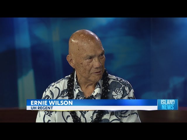 University of Hawaii Regent Ernie Wilson speaks about search for next UH president