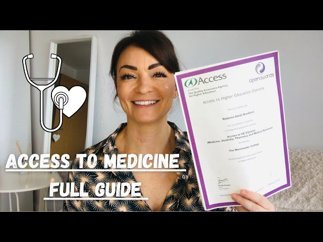 How to Get Into Medicine As A Mature Student With No A Levels // Access To Medicine Full Guide