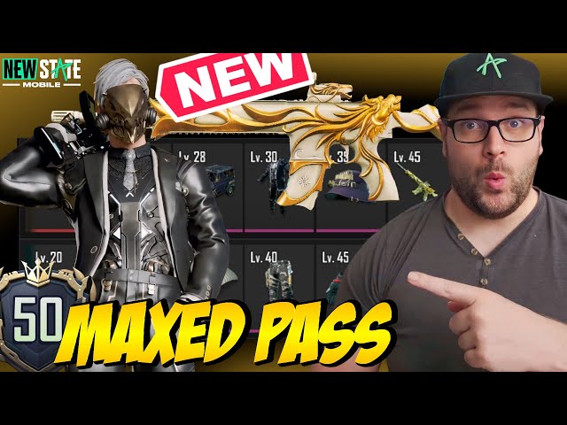 🔥MAXED NEW SURVIVOR PASS VOL 29! New State Mobile