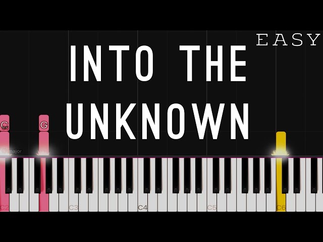 Frozen 2 - Into The Unknown | EASY Piano Tutorial