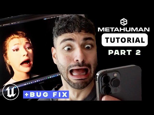 Animate MetaHuman Face with your Phone | Unreal Engine 5 Tutorial
