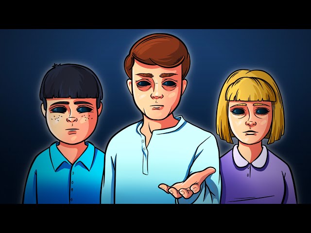 Black Eyed Kids Are Waiting at Your Doorstep (Horror Animation)