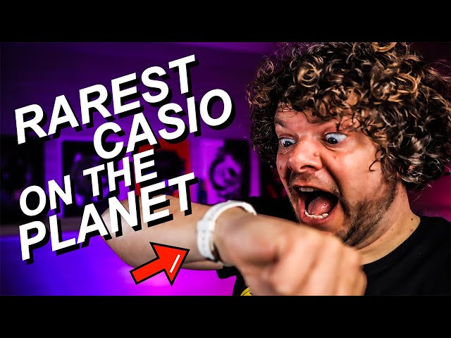 I Was Gifted The RAREST Casio You'll EVER SEE!