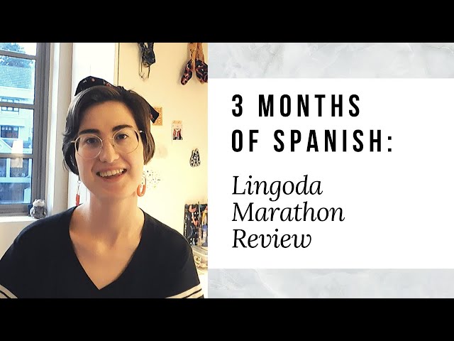 Learning Spanish for 3 months: Lingoda Marathon Review [last promotion!]