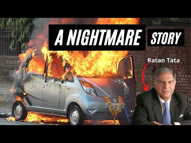 "THE GREAT FAIL OF THE "CHEAPEST CAR EVER BUILT" ; THE 1800$ TATA NANO (a nightmare story)