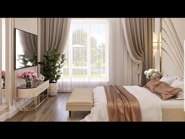 Primary Bedroom Inspiration Design And Decoration Ideas|  Interior Master Bedroom Decorations 2024