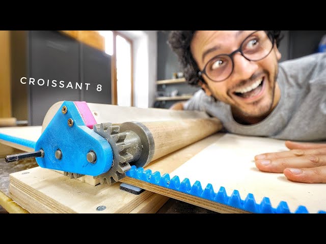 My New Croissant Machine Is 3D-PRINTED ! (open-source)
