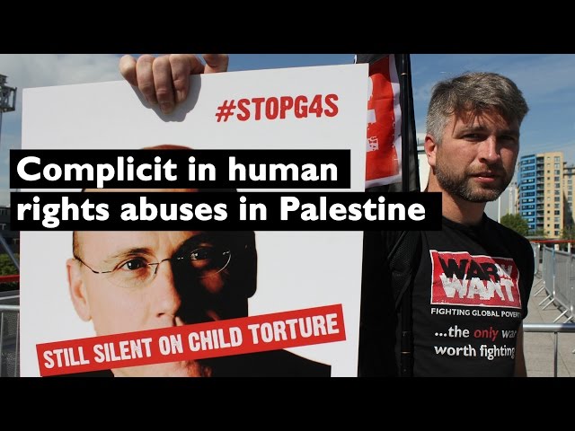 G4S slammed for human rights abuses in Palestine