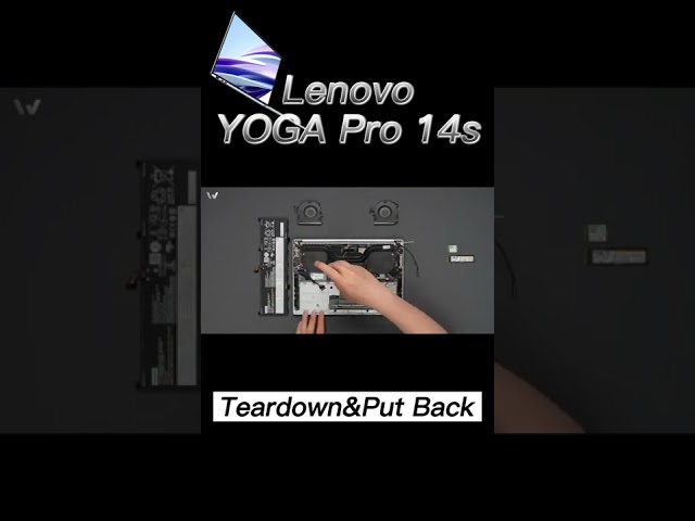 Lenovo YOGA Pro 14s Teardown & Put Back #shorts