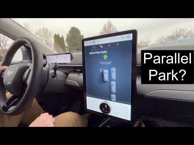Ford Active Park Assist 2.0 on Mustang Mach-E