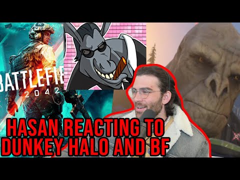 HasanAbi reacting to Dunky's new video on Battlefield and Halo