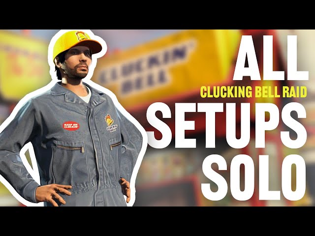 How To Complete All Setups For The Clucking Bell Farm Raid In GTA Online!