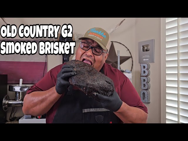 First Brisket Cook - Old Country G2 Smoker - Smokin' Joe's Pit BBQ
