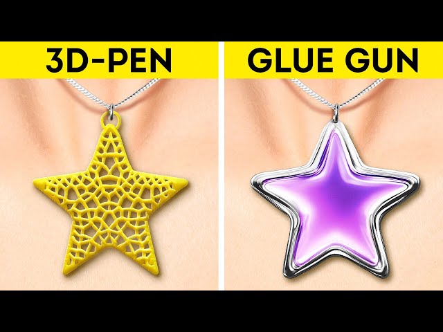 3D PEN DIY IDEAS AND GLUE GUN PROJECTS