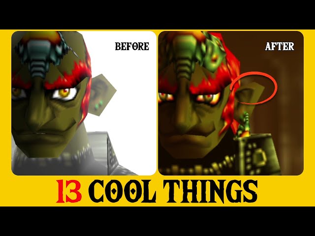 13 Cool Things You Probably Didn't Know About Zelda: Ocarina of Time (Final Part)