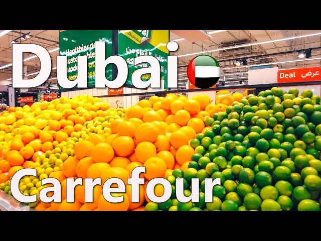 Prices in Dubai Carrefour Hypermarket Assortment Full Review 4K🇦🇪