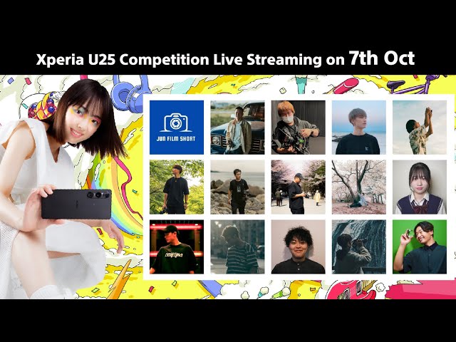1 day to go ! Xperia U25 Award Ceremony  Live Streaming from Tokyo