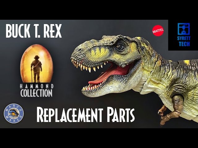 THE HAMMOND COLLECTION BUCK LIVES!! Modifying the Mattel HC Tyrannosaurus Rex Into the Buck