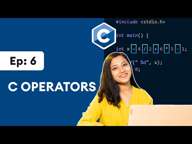 #6: C Operators | C Programming for Beginners