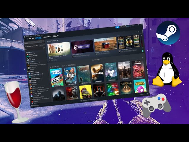How To Play Games On Linux! // UPDATED STEAM GUIDE